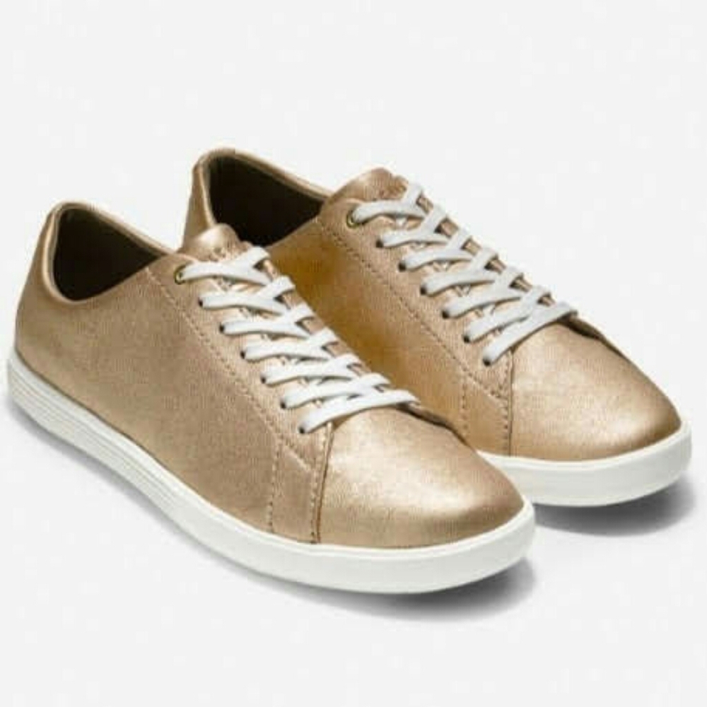 Cole Haan Gold Grand OS Sneakers
